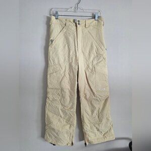 BURTON | Dryride women's snowboard pants yellow Beige Sz S M